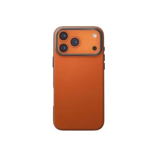 Uniq Hybrid Iphone 17 Pro Max (2025) 6.9 Magclick Charging Lyden Ds - Flame Orange